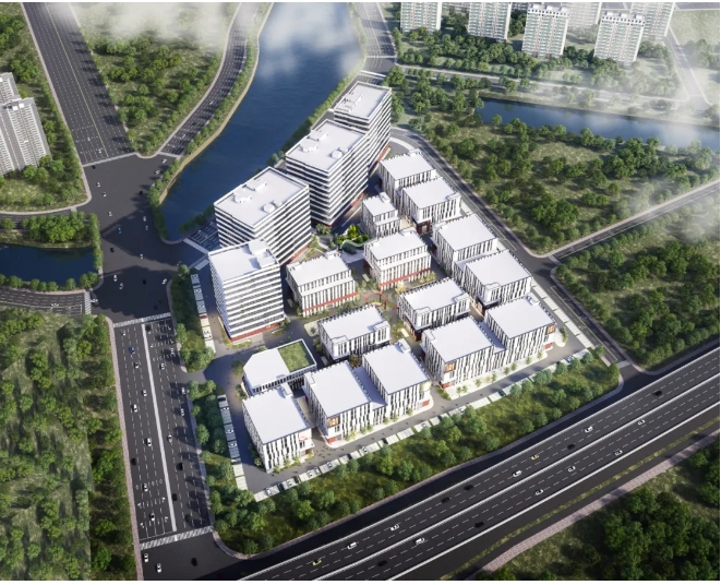 浦仪公路旁，，，竖起工业新地标